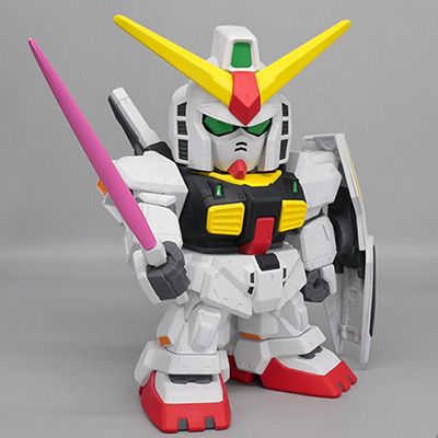 ジャンボソフビフィギュアSD RX-178 ガンダムMk-II（ティターンズ仕様